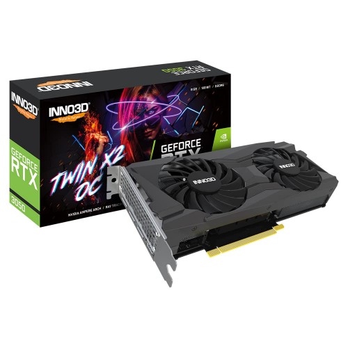 INNO3D RTX 3050 Twin X2 OC LHR 8GB Graphics Card